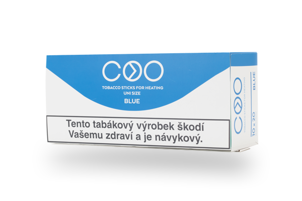 4 kartóny coo BLUE BLUE